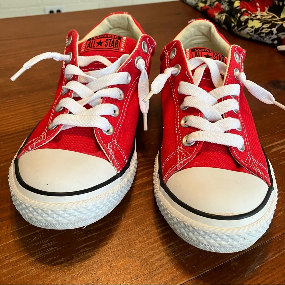 Converse Madison All Star Sneakers Red | Padded Tongue | Women’s 8 (Junior 6) - Picture 3 of 12